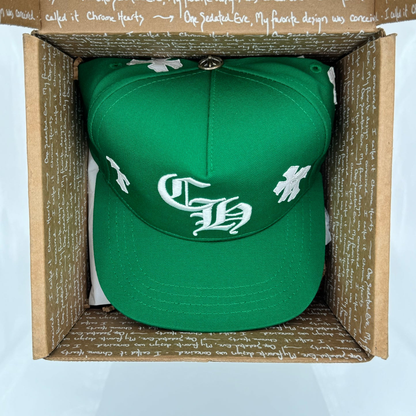 Chrome Hearts Cross Patch Baseball Hat