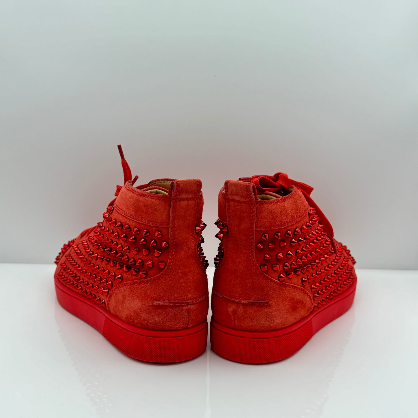 Christian Louboutin Red Suede