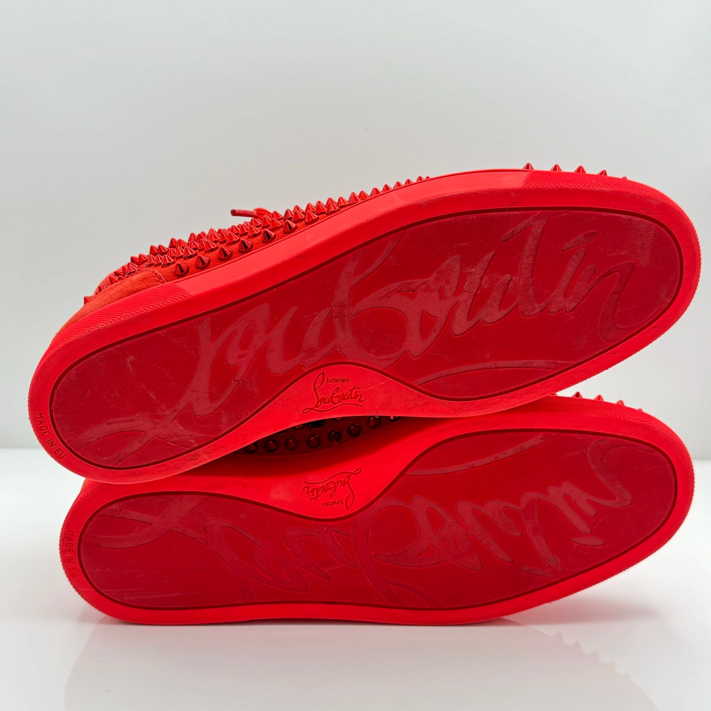 Christian Louboutin Red Suede