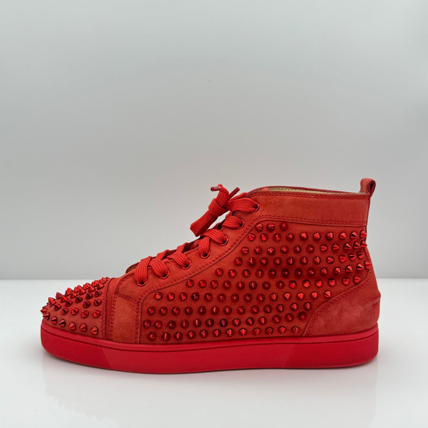 Christian Louboutin Red Suede