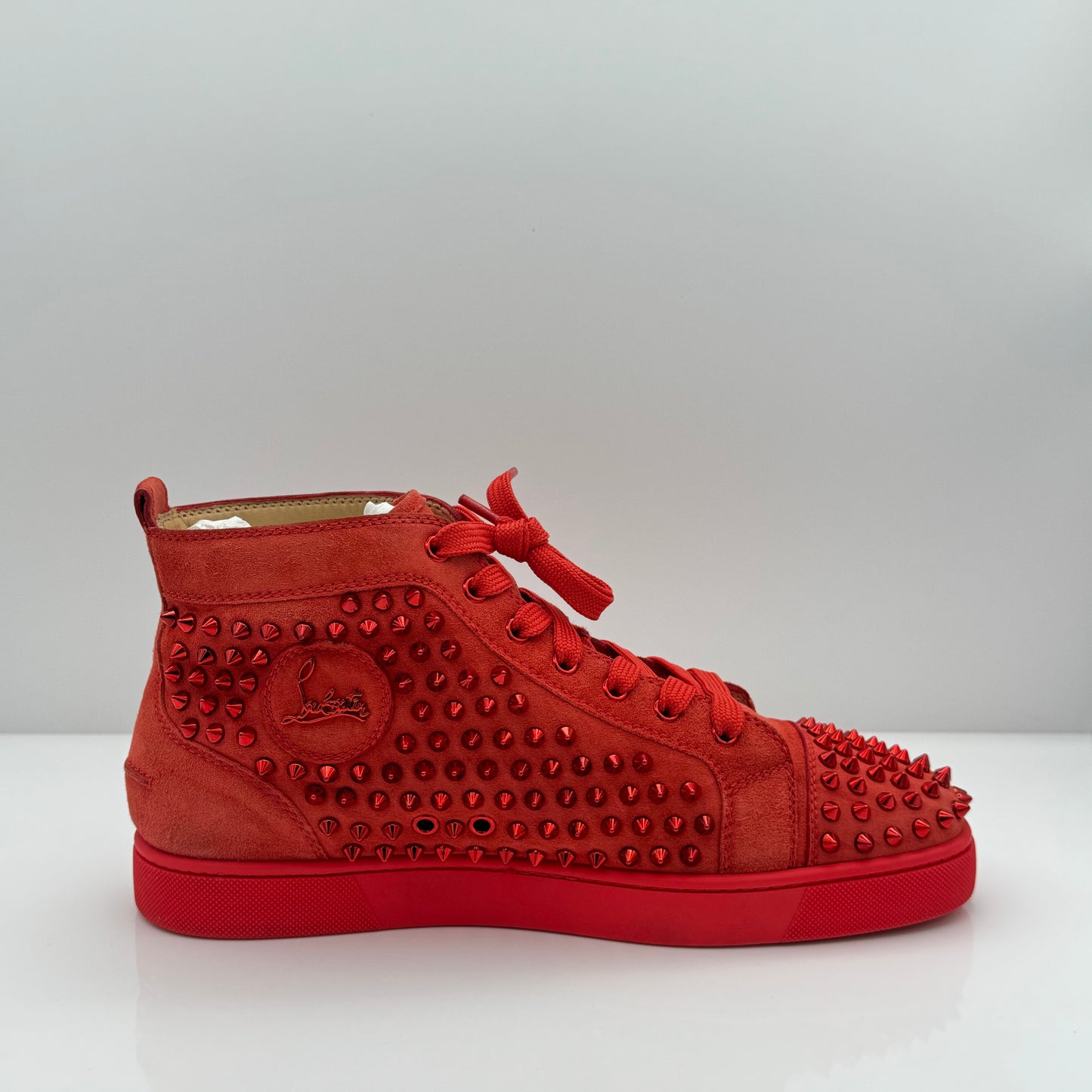 Christian Louboutin Red Suede