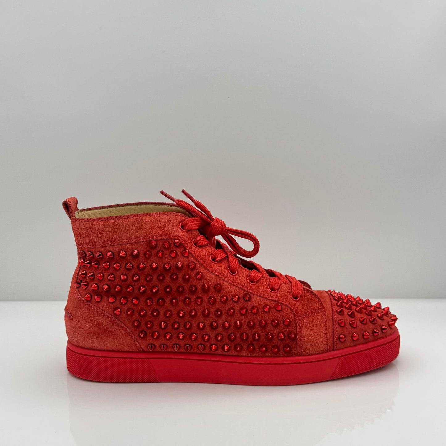 Christian Louboutin Red Suede