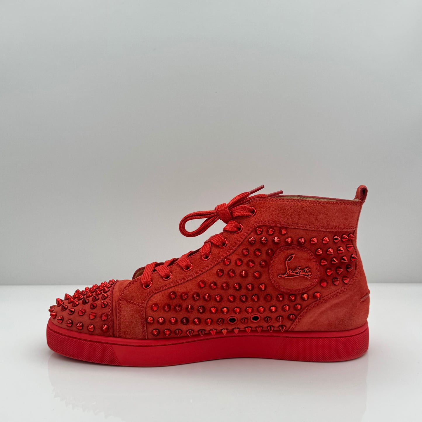 Christian Louboutin Red Suede