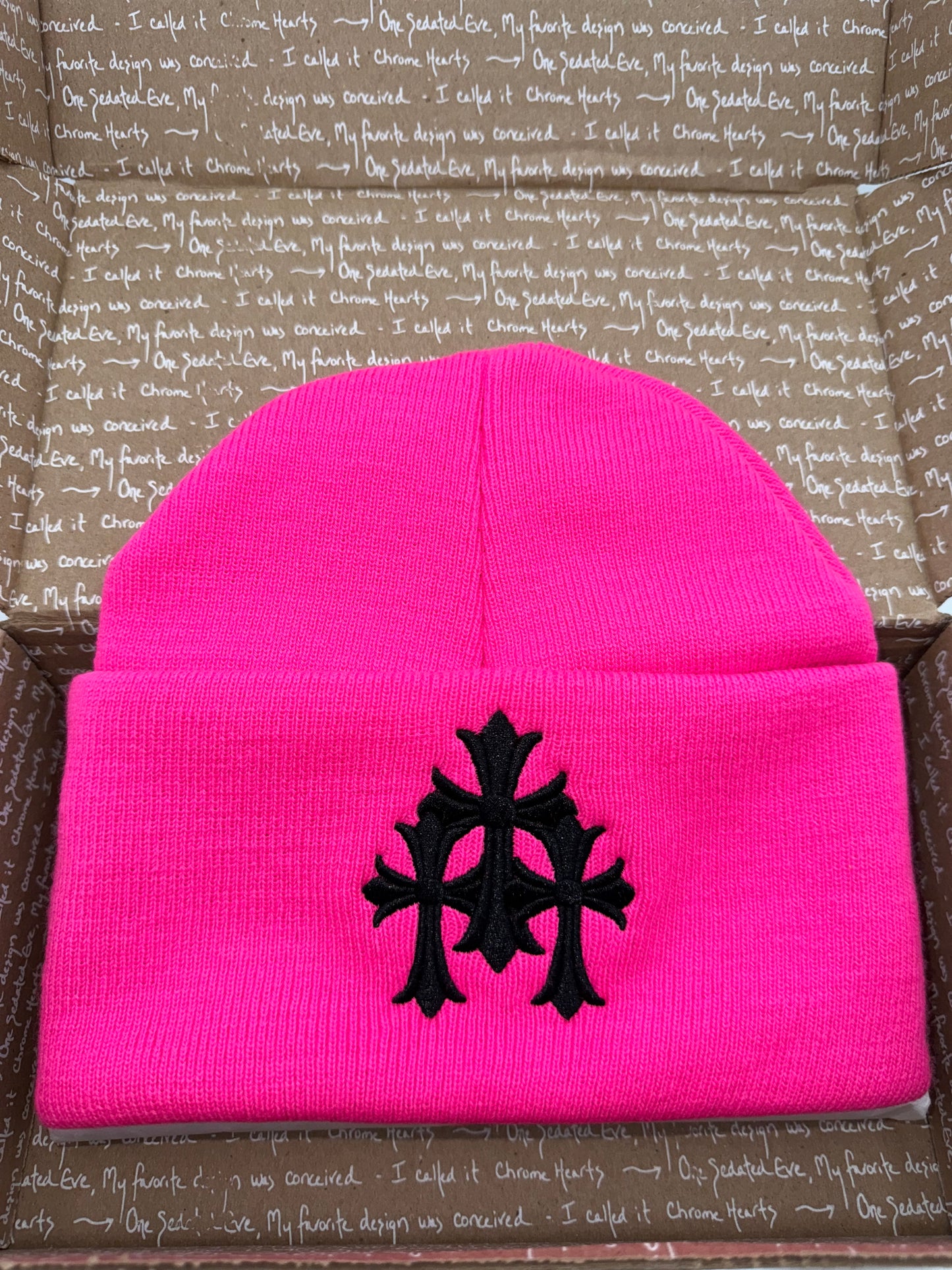 Chrome Hearts Triple Cross Beanie