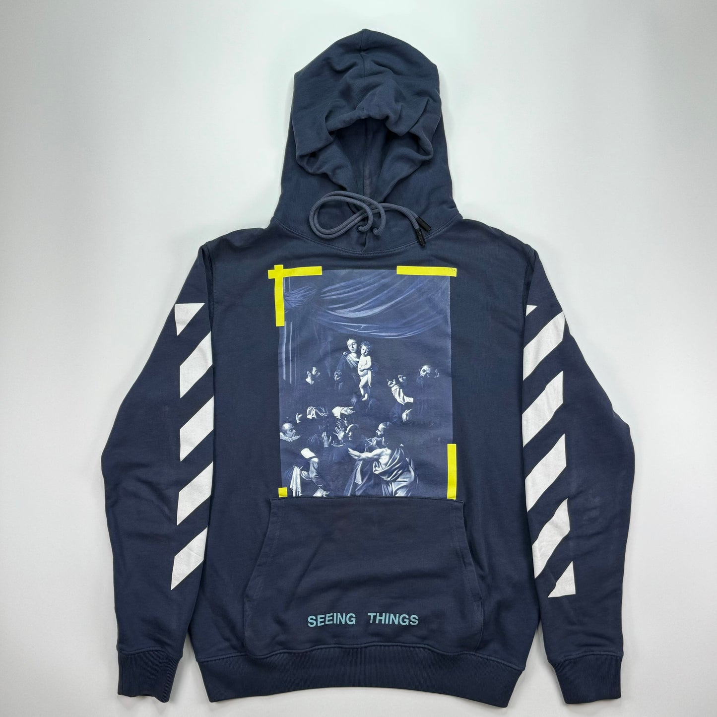 Off-White x Virgil Abloh Brushed Diagonal Caravaggio Hoodie