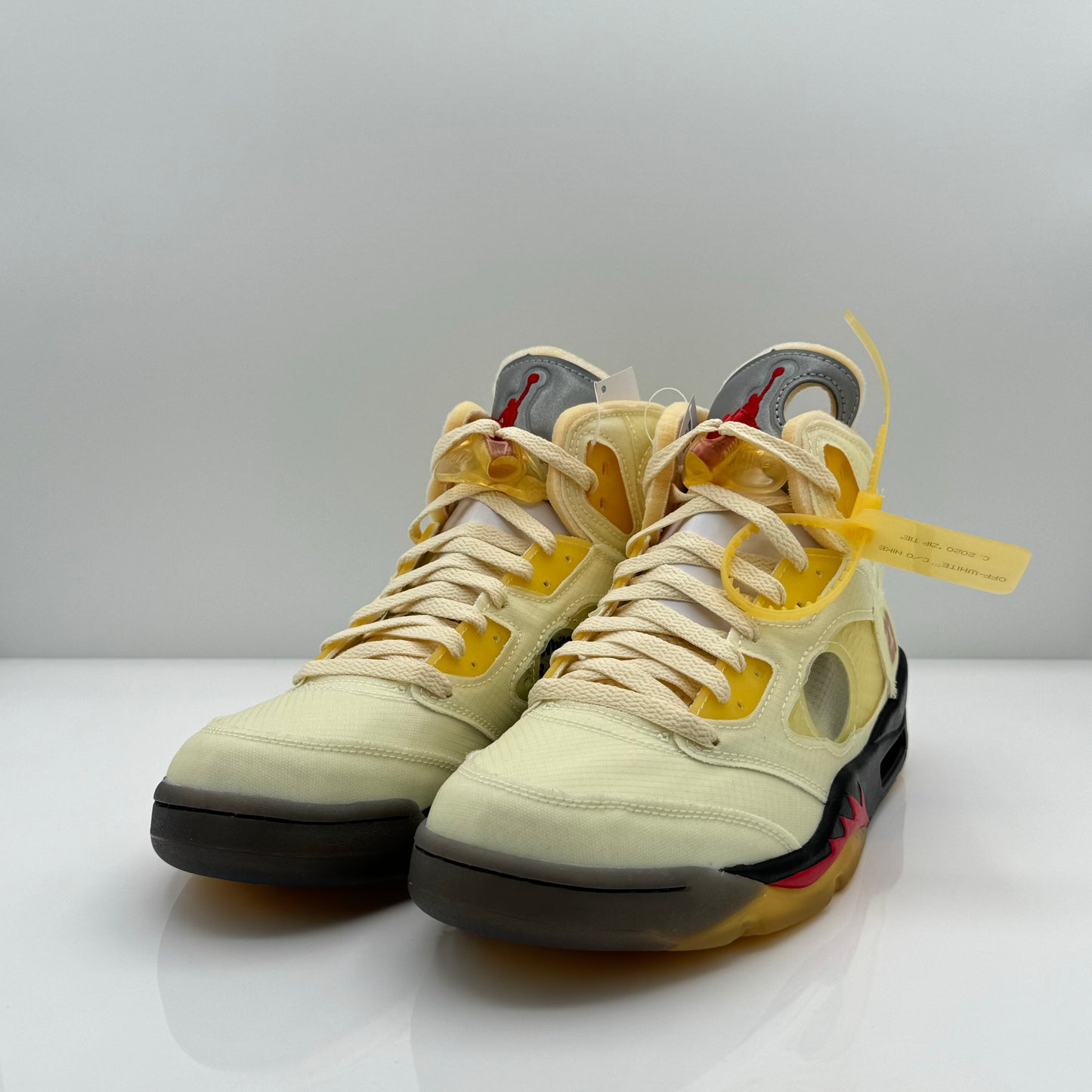 Off-White x Air Jordan 5 'Sail'